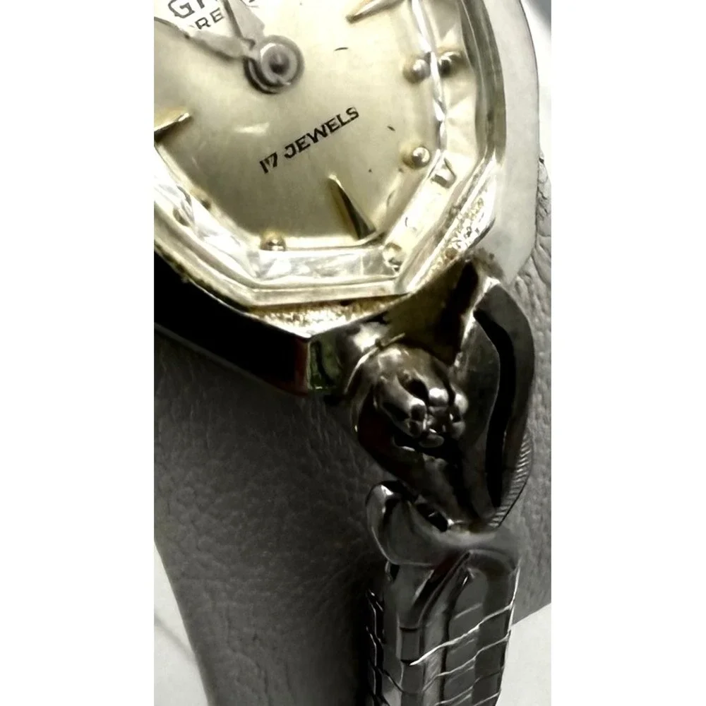 Vintage Gruen Precision 17 Jewel Ladies Manual Wind Watch 10K RGP Speidel